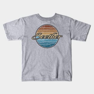 Seether Retro Waves Kids T-Shirt